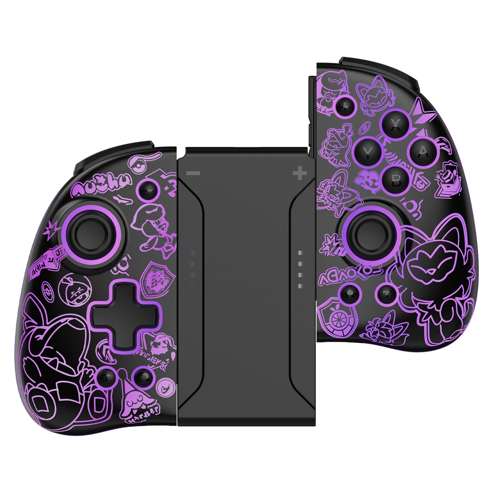 FUNLAB Luminous Joy-pad for Nintendo Switch / OLED - Scarlet & Violet