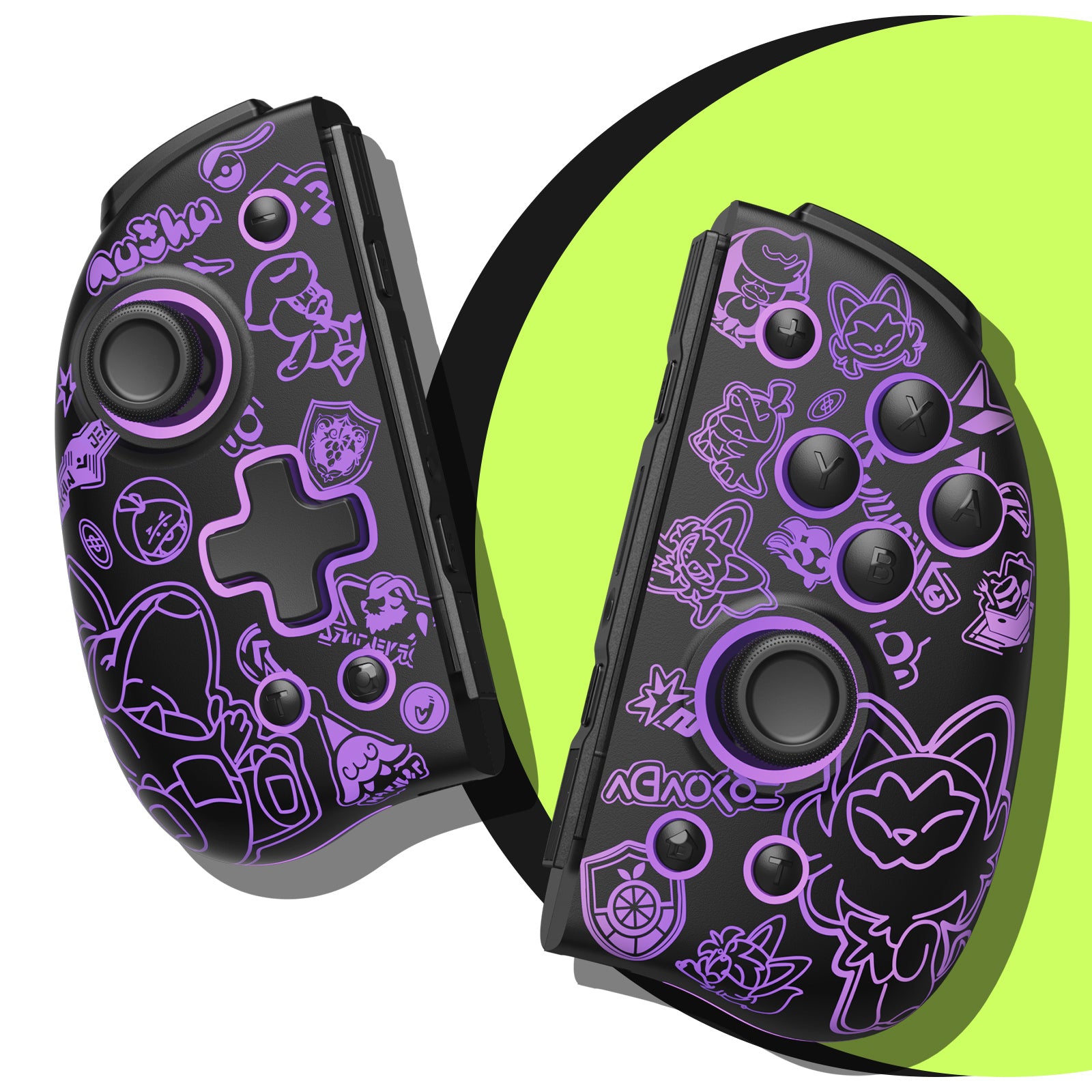 FUNLAB Luminous Joy-pad for Nintendo Switch / OLED - Scarlet & Violet