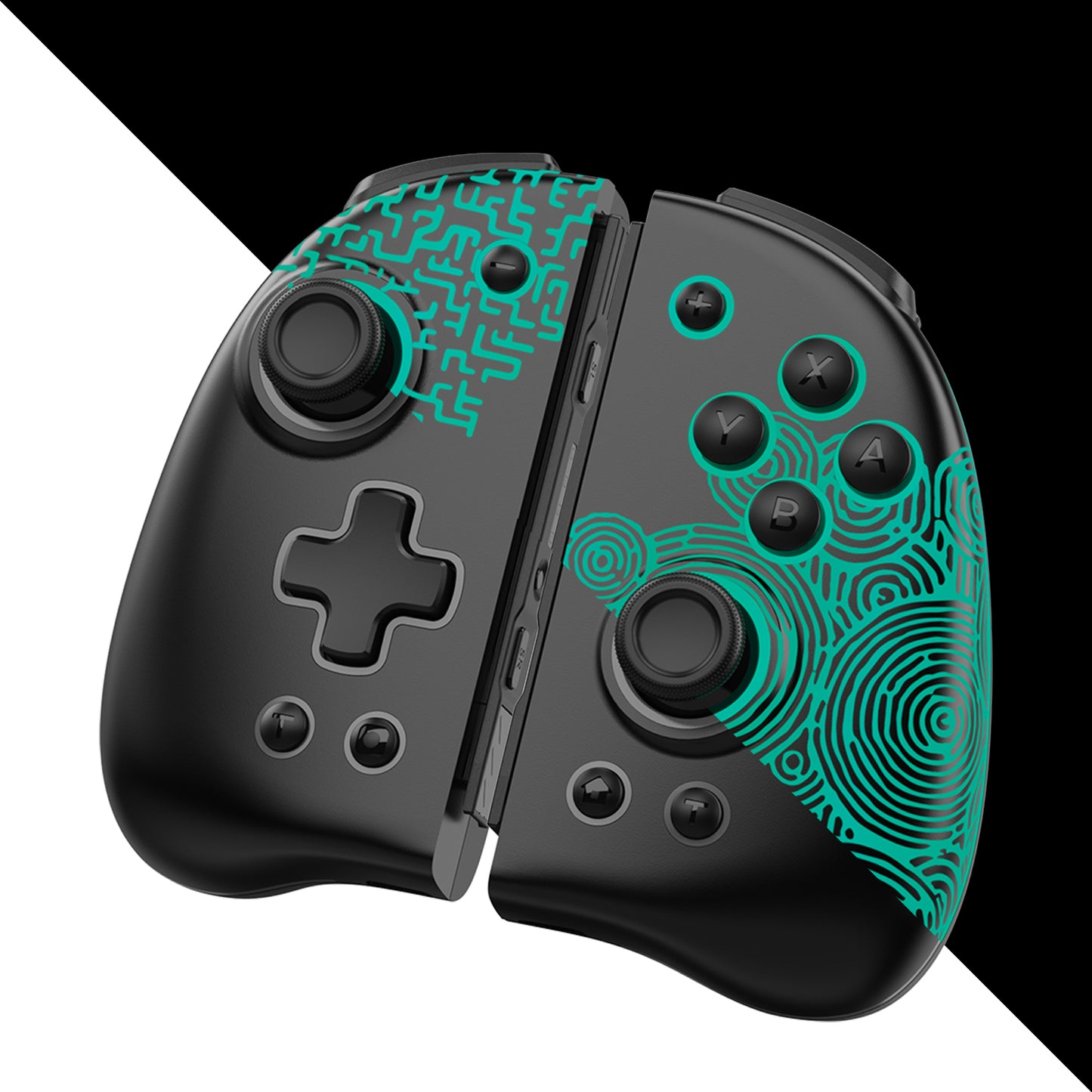 FUNLAB Luminous Wireless Joy-pad for Switch/Switch OLED - Zonaite Black