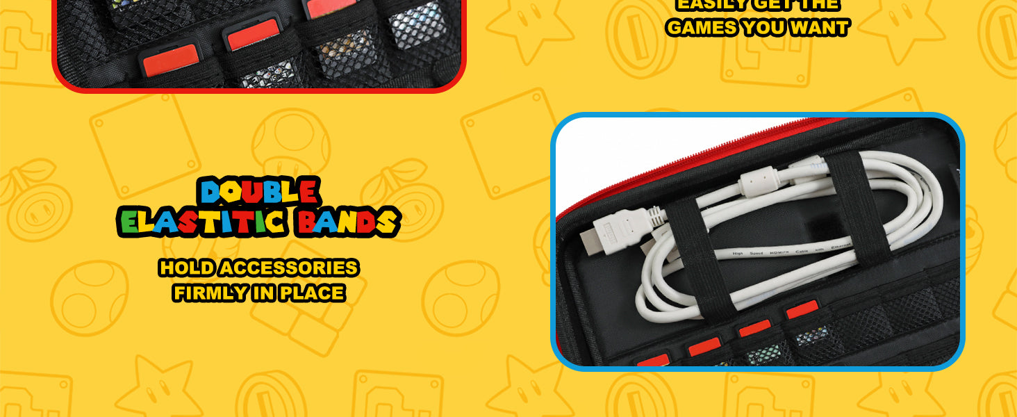 FUNLAB Games Guardian Switch Travel Case - Overall Red