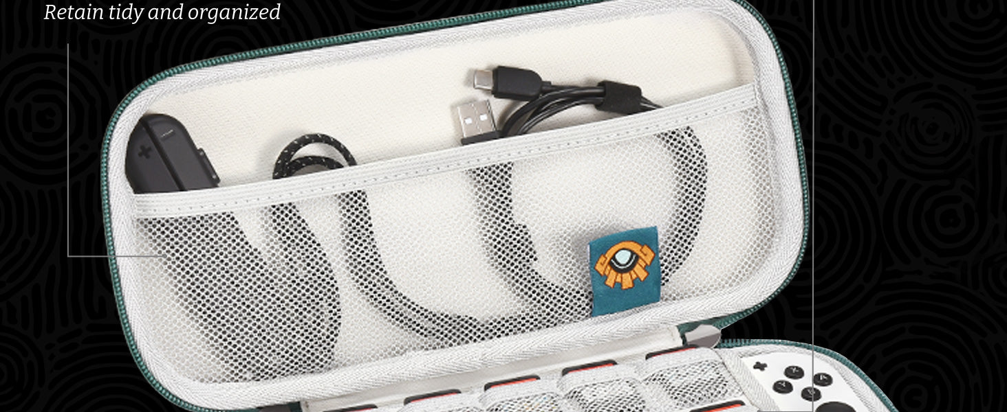 FUNLAB Games Guardian Switch Carrying Case - Zonaite Green