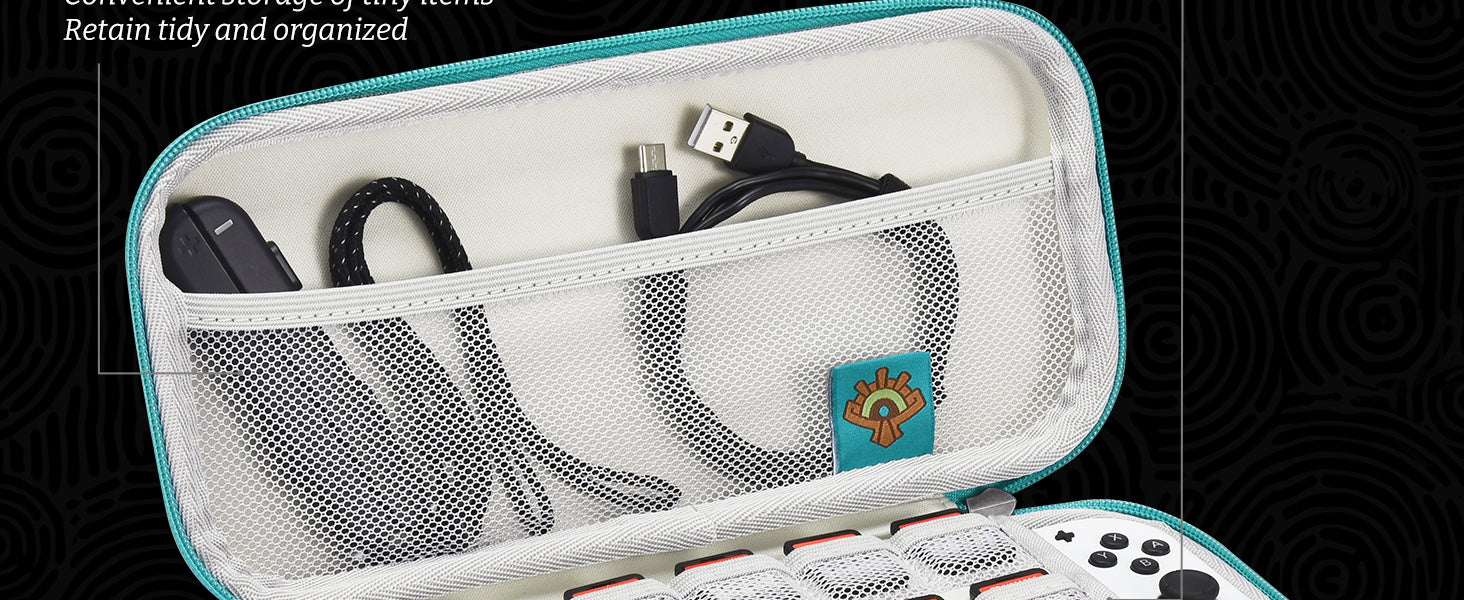 FUNLAB Games Guardian Switch Carrying Case - Turquoise