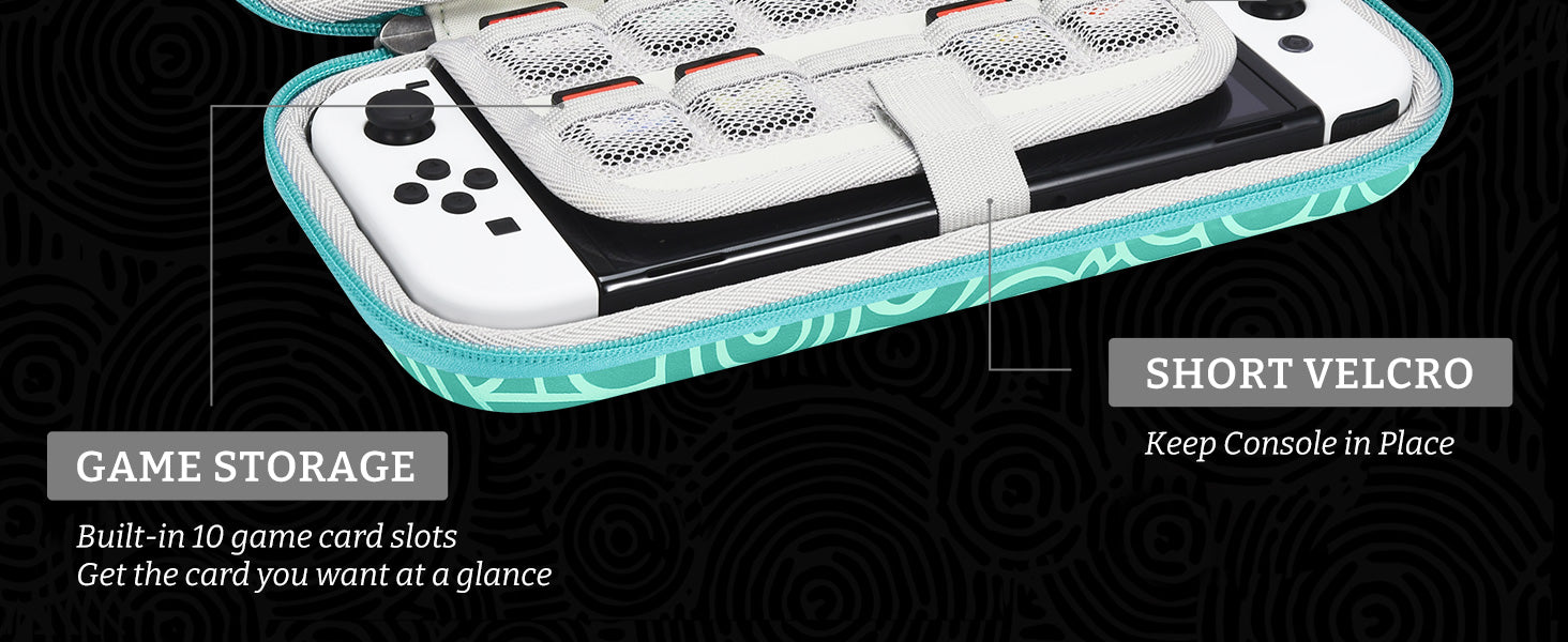 FUNLAB Games Guardian Switch Carrying Case - Turquoise