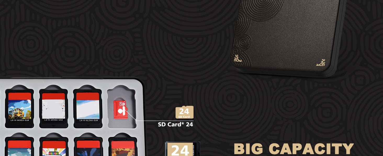 FUNLAB 24 Switch/Switch2 Game Cards Case - Zonai