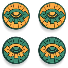 FUNLAB Switch Thumb Grips - Green & Yellow Eyes